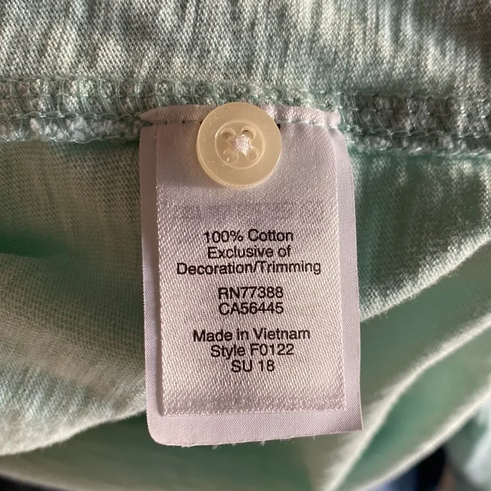 J Crew Men’s XXL Short Sleeve Polo Chest Pocket Extra Button